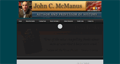 Desktop Screenshot of johncmcmanus.com